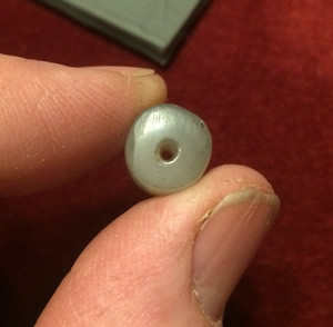 Chalcedony Stone Suspension Hole